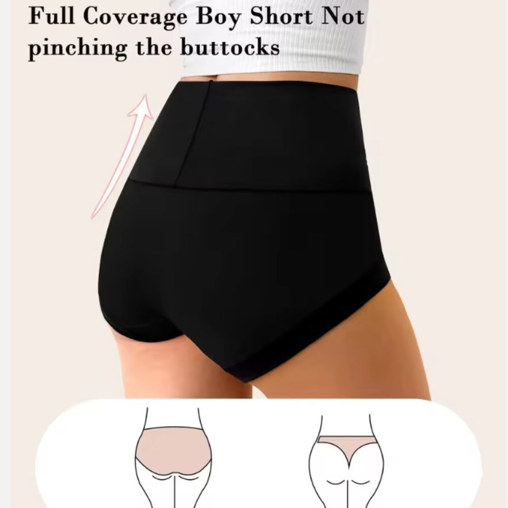 Free Pair Today! Smuthie Shapewear High Waisted Tummy Control 2 Pack + 1 - Picture 3 of 11